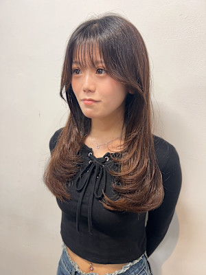 ザクザクレイヤー/ロングレイヤー/ハッシュカット