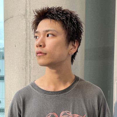 メンズ/men's/スパイキーショート