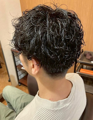 再現が楽なパーマ