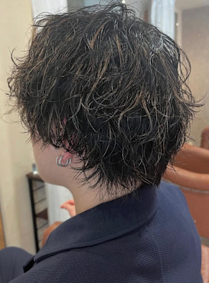 再現が楽なパーマ