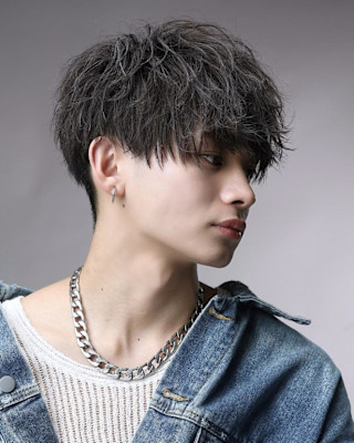 ミックスパーマショート