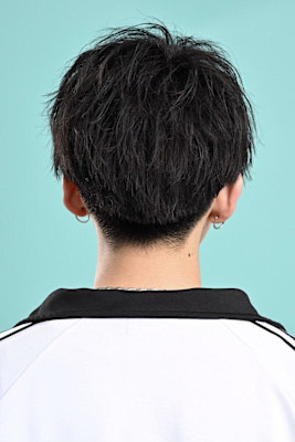 【束感ショート】