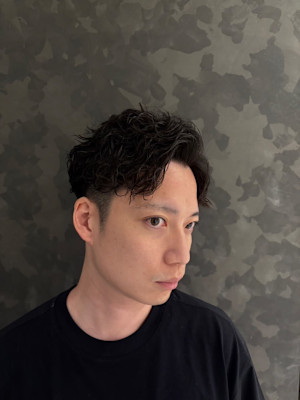 縦落ちツイストスパイラルパーマ