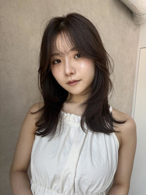 韓国風レイヤーカット/くびれヘア