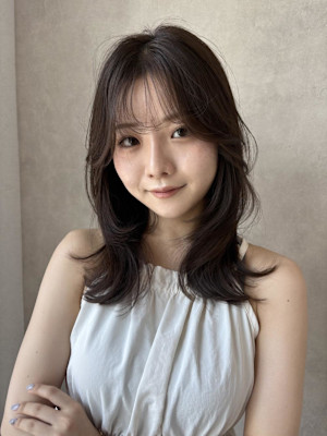 韓国風レイヤーカット/くびれヘア