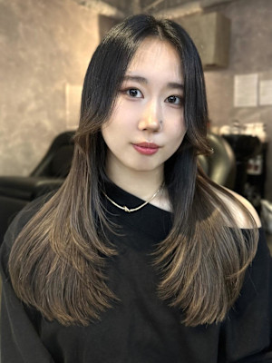 《ゆい》レイヤーカット/韓国レイヤー