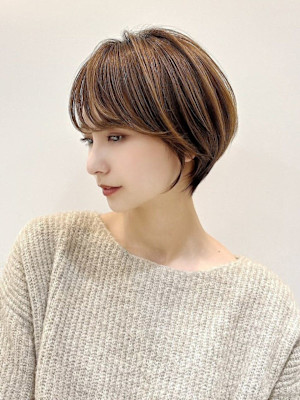 かっこ可愛い　モテショート