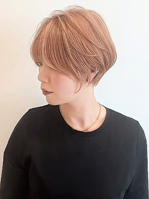 透明感x髪質改善カラーショート