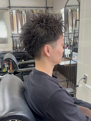 【町田/Luxo by Afinar】スパイキーパーマ