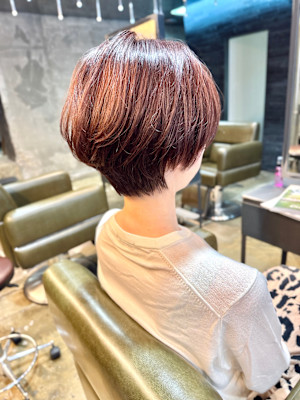 大人ショートボブ