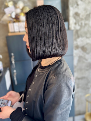 髪質改善ストレート