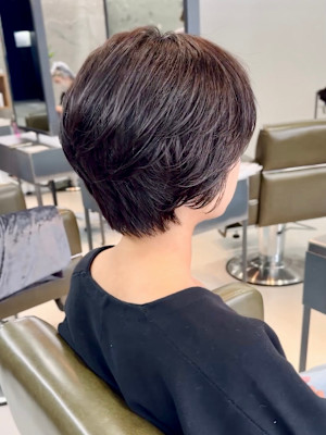 大人ショートボブ