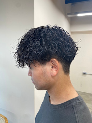 無造作パーマ無造作マッシュシャドウパーマ