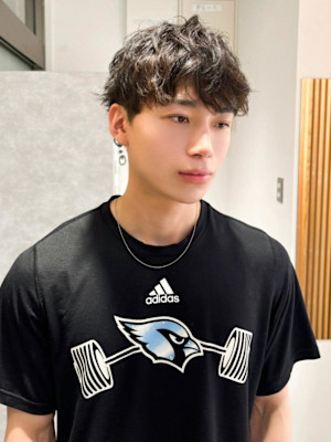 [takumi]ニュアンスパーマ/メンズカット/パーマ風