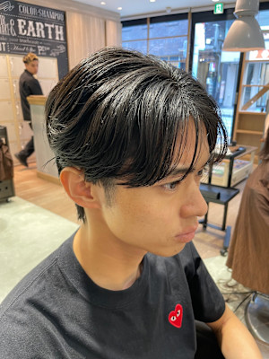 曲がる縮毛矯正で毛流れを作り込む◎【三軒茶屋】