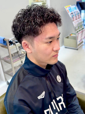 メンズパーマスタイル