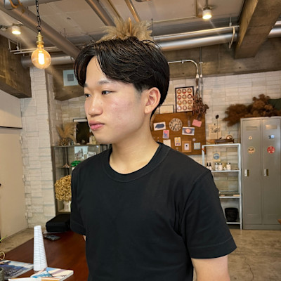 ナチュラルメンズパーマ