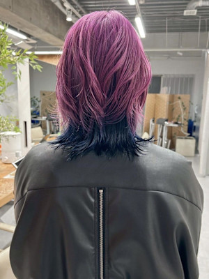 『hinari』デザインカラー/似合わせレイヤーカット