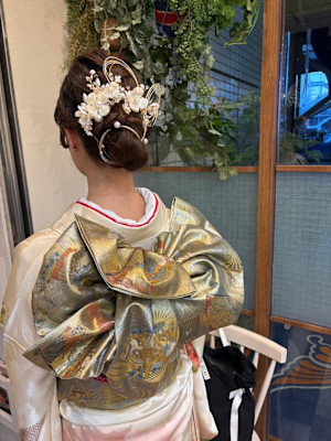 成人式／着付け