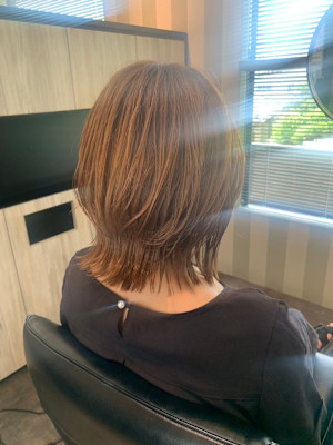 レイヤーボブスタイル