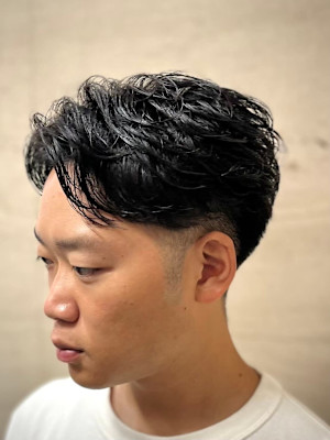 ツーブロックパーマ