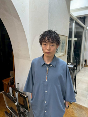 【メンズパーマ】