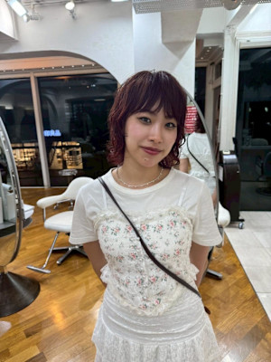 【ミディアムヘア】