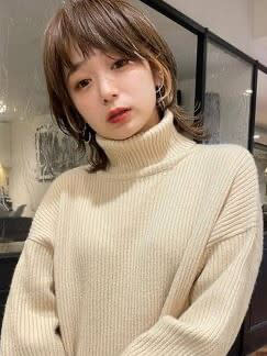 ふんわりショートで、軽やかスタイル