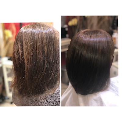 美容室 Atom 髪質改善 艶髪salon×スタイル