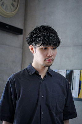 大人シャドウパーマ