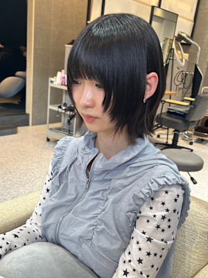 レイヤーボブカット