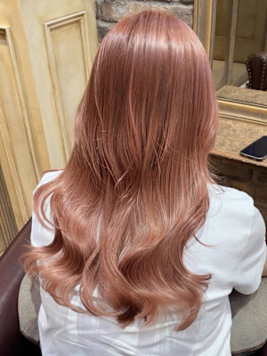 オレンジベージュ/アプリコットオレンジ/アプリコットピンク