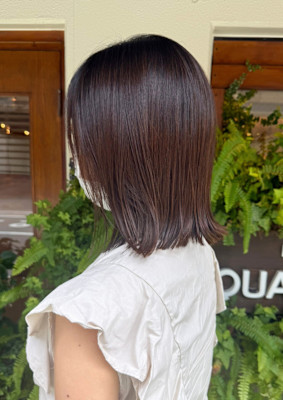 ボリューム悩みも解決！髪質改善でまとまる夏ヘア