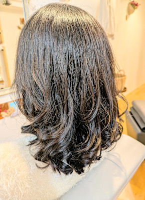 カール長持ちデジタルパーマ