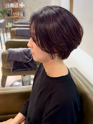 大人ショートボブ
