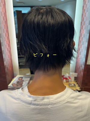 メンズスパイラルパーマ