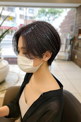 小田急相模原で叶う小顔ショート