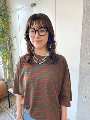 ミディアムパーマ