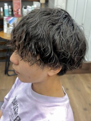 マッシュ/マッシュパーマ/ツイストスパイラル【盛岡/本宮】