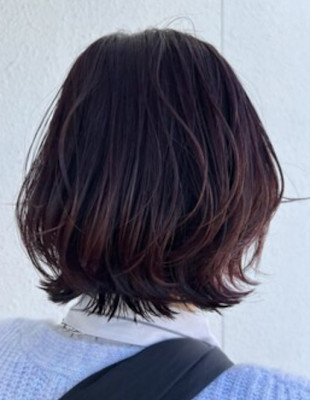 ニュアンスウルフボブ【盛岡/本宮】