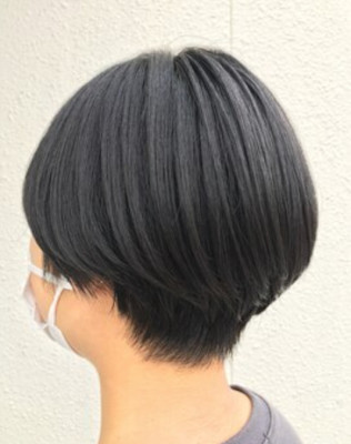 黒髪ハンサムショート【盛岡/本宮】