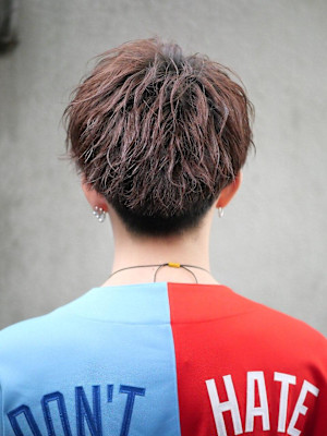 【ソフトツイスト】無造作マッシュ