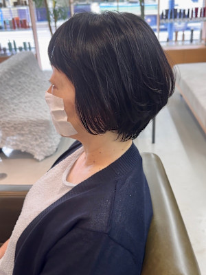 大人ショートボブ