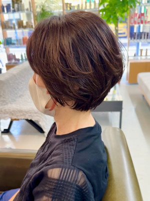 大人ショートボブ