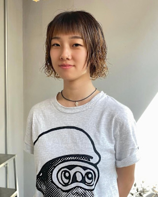 ステップボーンカットボブスタイル