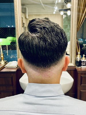 【40代 男性】ロンドン七三スキンフェード（大宮/バーバー）