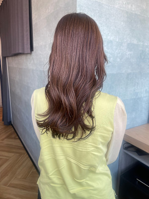 ROMA銀座★40代/美肌アッシュ/くびれ巻きロング