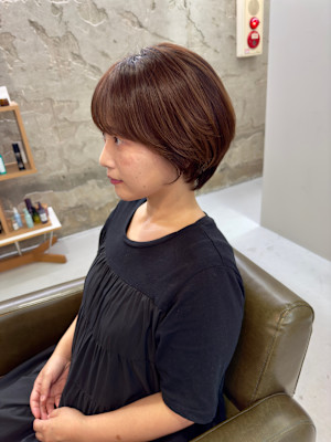 大人ショートボブ