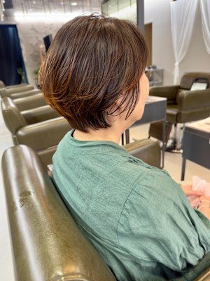 大人ショートボブ