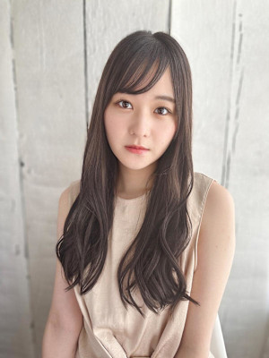 Aラインのゆるミックスカール